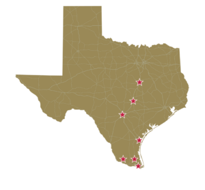 SCI Locations in Texas