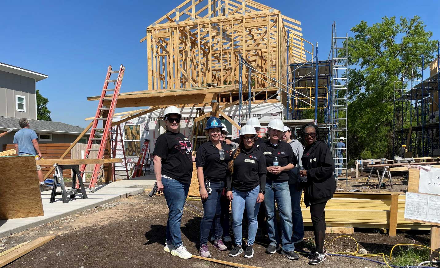 Southern Careers Institute Austin Main Campus Staff Build Home for Deserving Local Austin Family